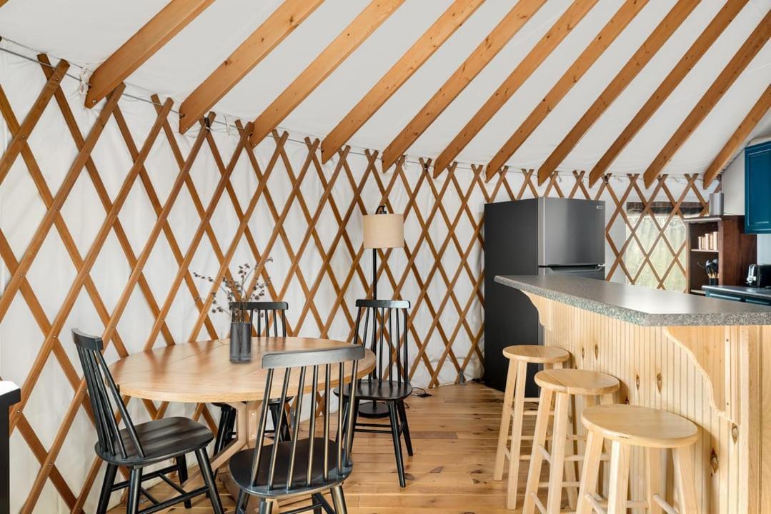 Modern Yurt W River Access, Hot Tub, Wifi & Grill Wardensville Luaran gambar