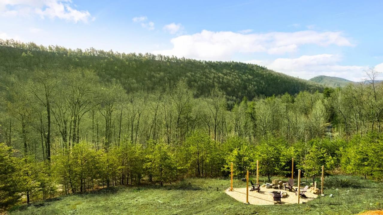 Modern Yurt W River Access, Hot Tub, Wifi & Grill Wardensville Luaran gambar